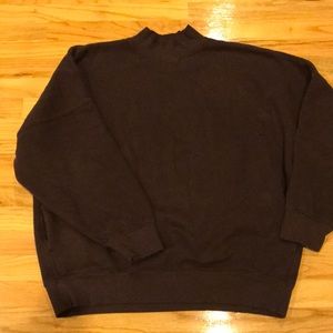 Aritzia Tna mockneck sweatshirt